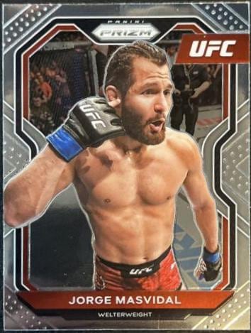 2021 Panini Prizm UFC #25 Jorge Masvidal — front