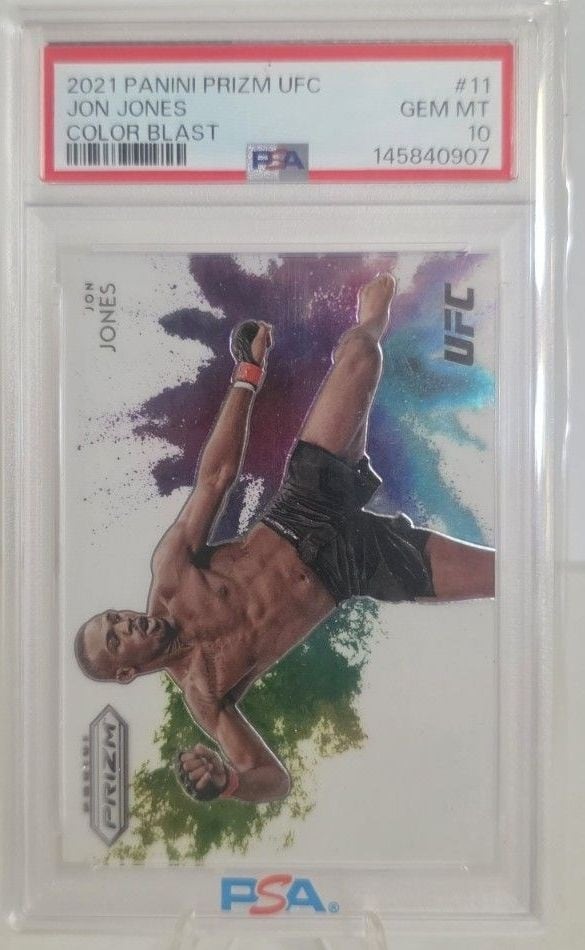 2021 Panini Prizm UFC #11 Jon Jones — front