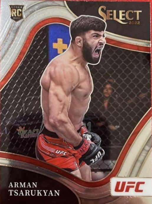 2022 Panini Select UFC #286 Arman Tsarukyan — front