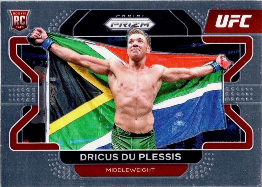 2022 Panini Prizm UFC #92 Dricus du Plessis — front