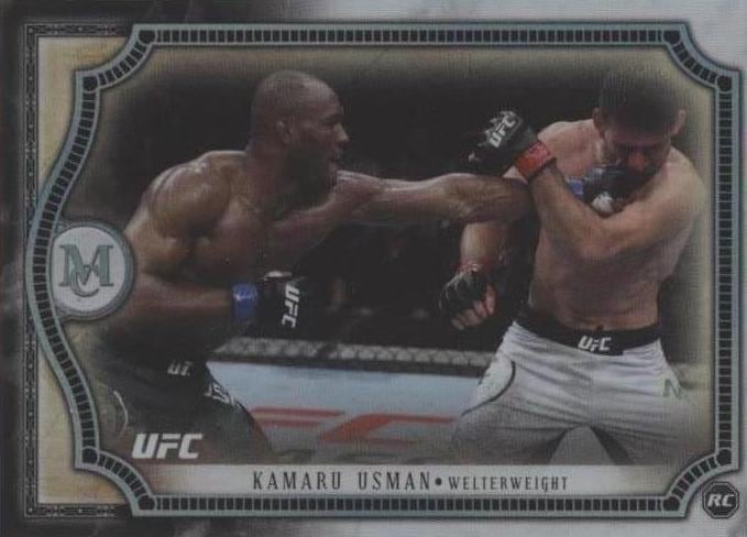 2018 Topps UFC Museum Collection #27 Kamaru Usman — front