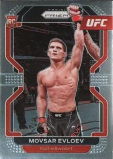 2022 Panini Prizm UFC #130 Movsar Evloev — front