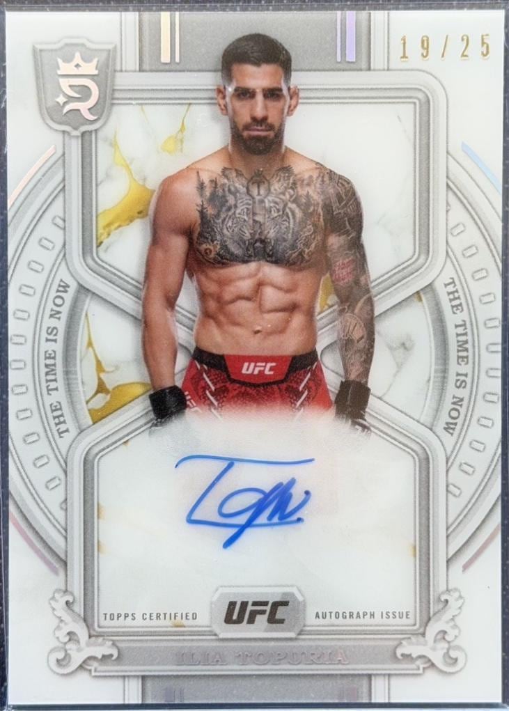 2024 Topps Royalty UFC #TIN-IT — Ilia Topuria — front