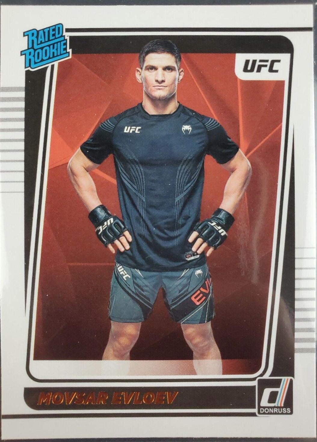 2022 Donruss UFC #218 Movsar Evloev — front