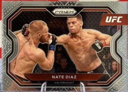 2021 Panini Prizm UFC #115 Nate Diaz — front