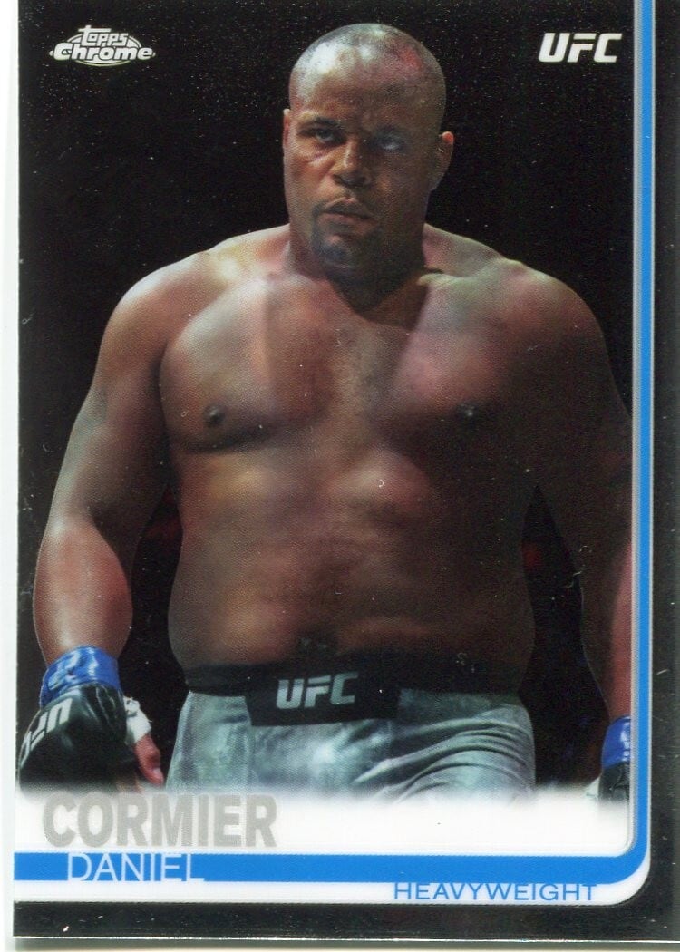 2019 Topps Chrome UFC #50 Daniel Cormier — front