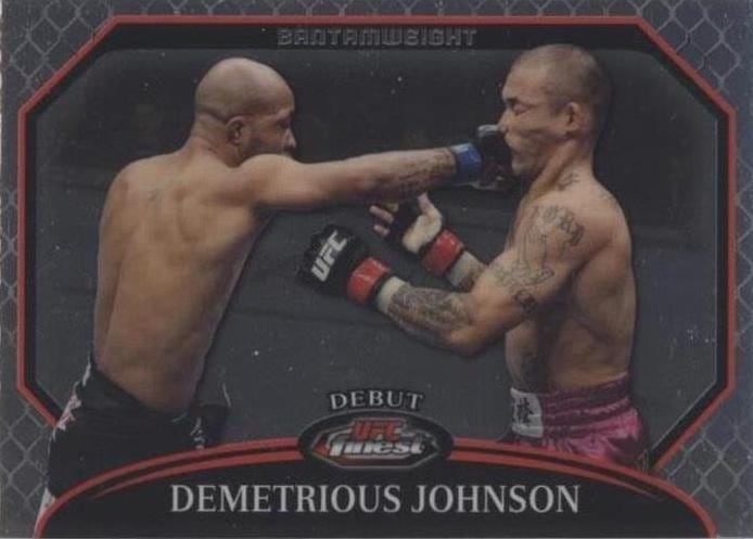 2011 Finest UFC #33 Demetrious Johnson — front