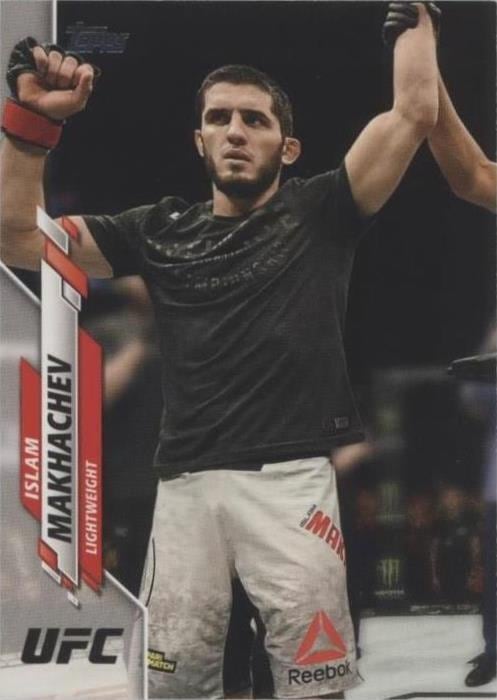 2020 Topps UFC #26 Islam Makhachev — front