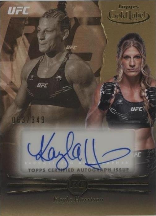 2024 Topps Gold Label UFC #RCA-KHN Kayla Harrison — front