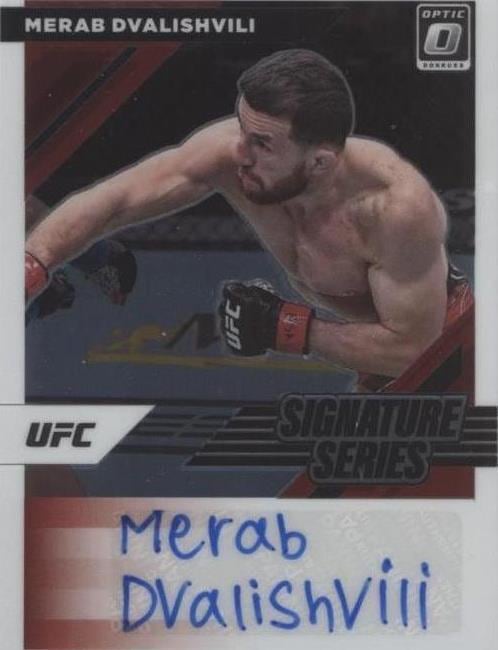 2022 Donruss Optic UFC #SS-MDV Merab Dvalishvili — front