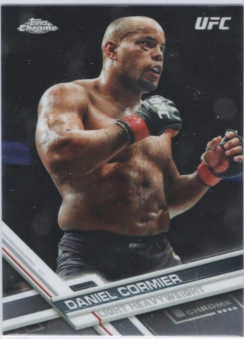 2017 Topps Chrome UFC #3 Daniel Cormier — front