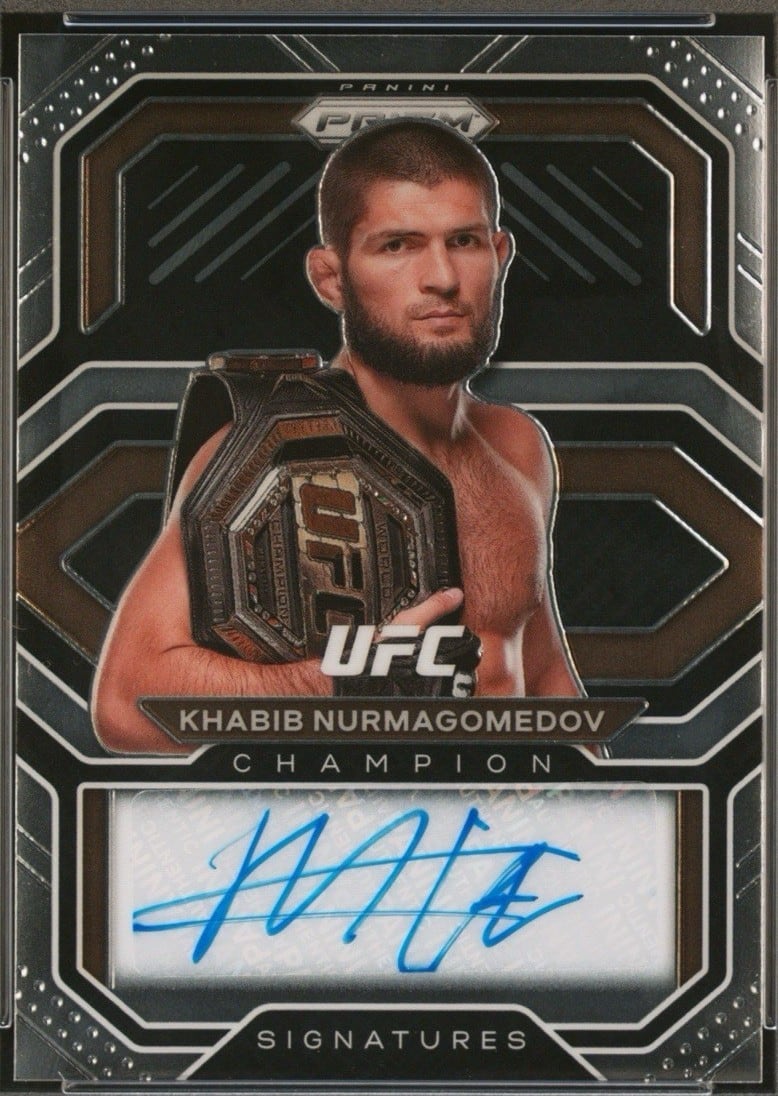 2021 Panini Prizm UFC #CS-KBN Khabib Nurmagomedov — front