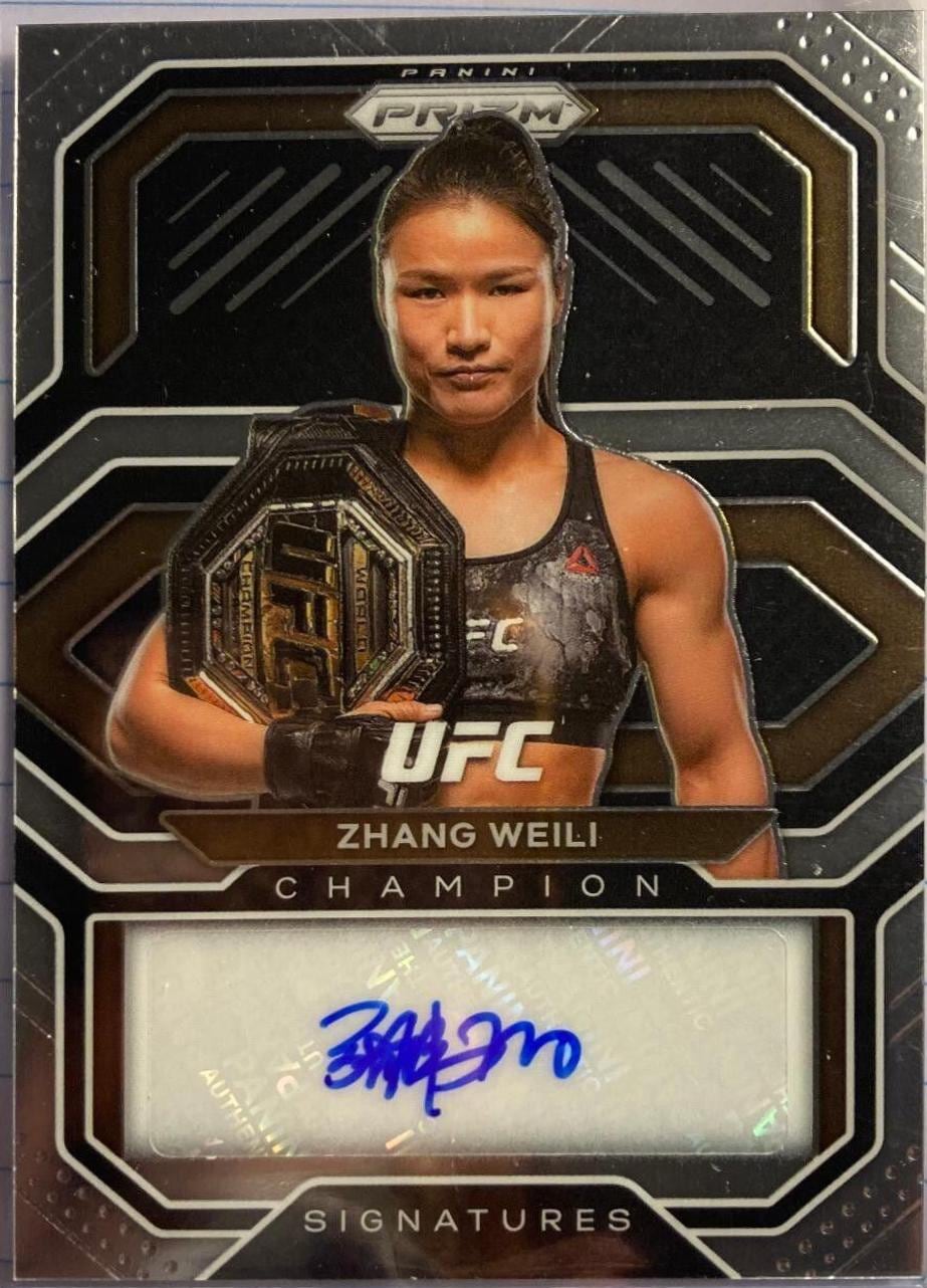 2021 Panini Prizm UFC #CS-ZWL Zhang Weili — front