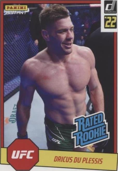 2022 Panini Instant UFC #RR13 Dricus du Plessis — front