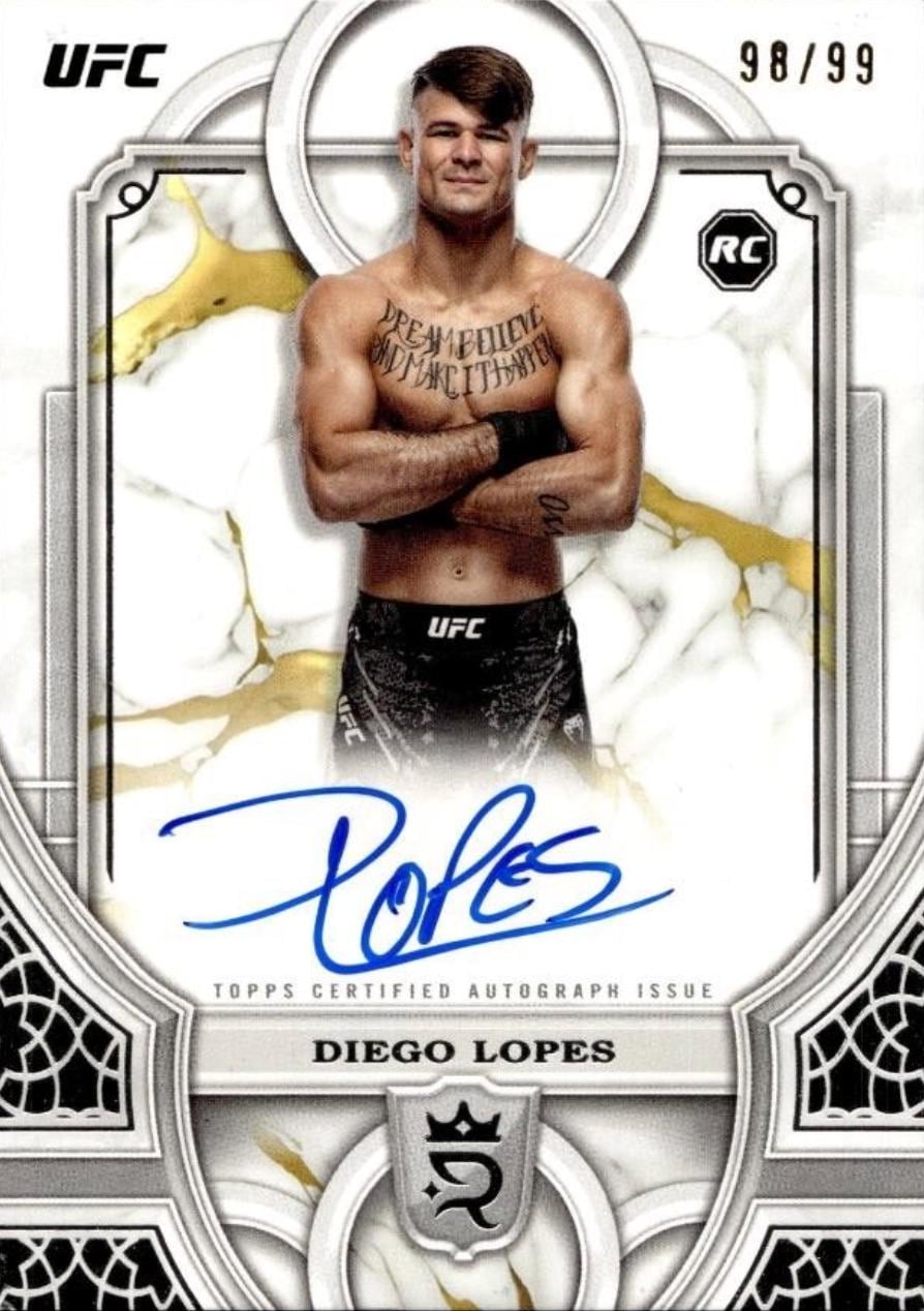 2024 Topps Royalty UFC #RA-DL Diego Lopes — front