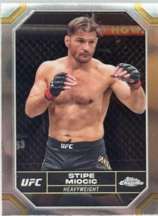 2024 Topps Chrome UFC #181 Stipe Miocic — front