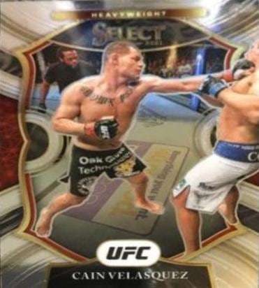 2021 Panini Select UFC #28 Cain Velasquez — front