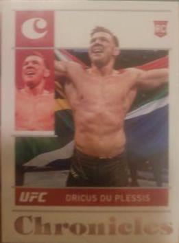 2022 Panini Chronicles UFC #79 Dricus du Plessis — front