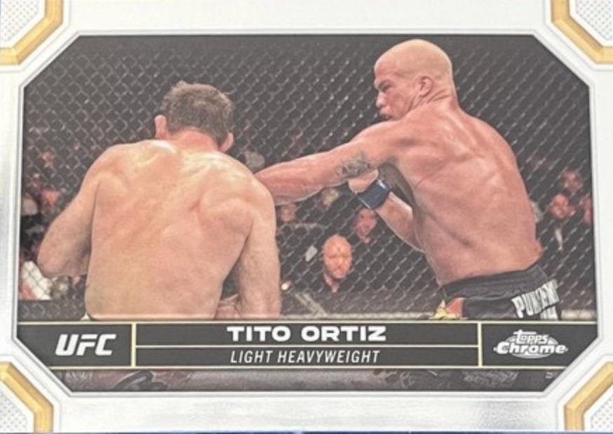 2024 Topps Chrome UFC #186 Tito Ortiz — front
