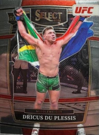 2022 Panini Select UFC #44 Dricus du Plessis — front