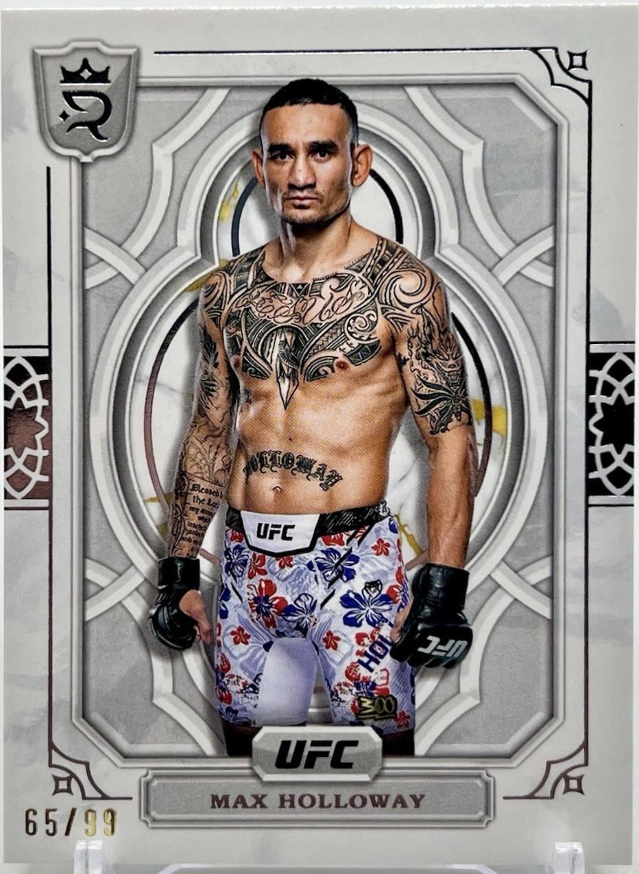 2024 Topps Royalty UFC #94 — Max Holloway — front