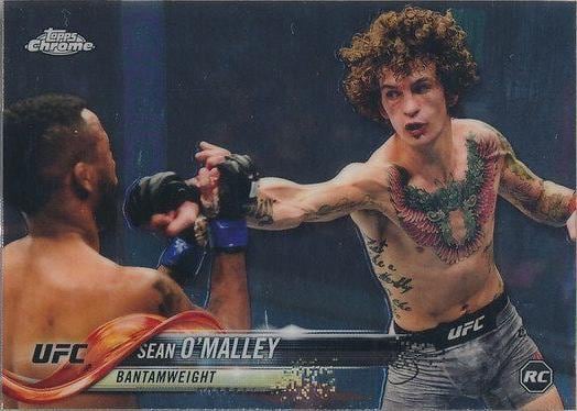 2018 Topps Chrome UFC #84 Sean O'Malley — front