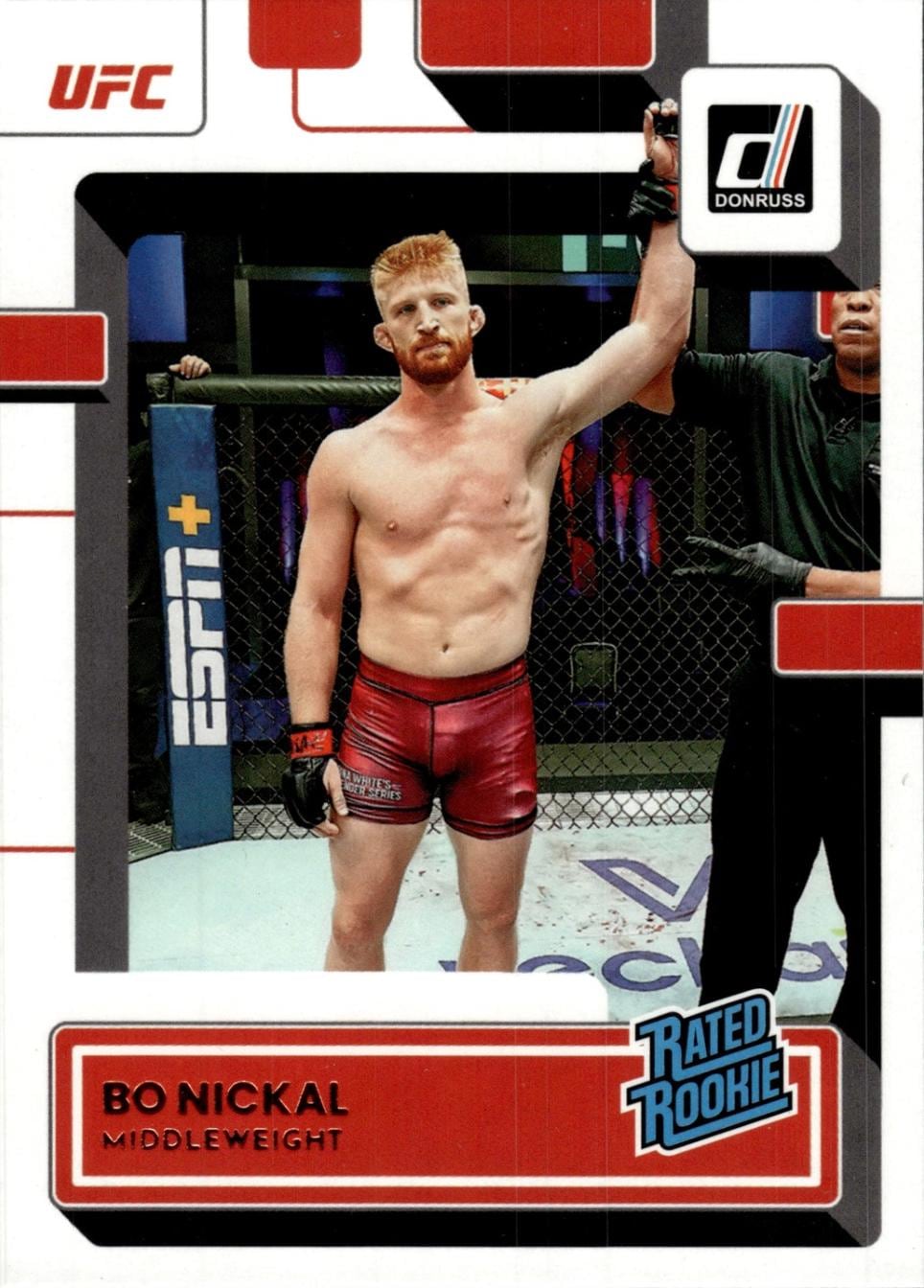 2023 Donruss UFC #203 Bo Nickal — front