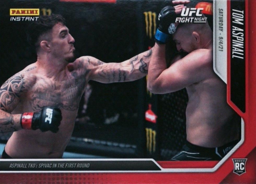 Panini Instant UFC Rookies: When the First Card Isn't the Rookie