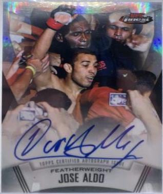 2012 Finest UFC #A-JA — Jose Aldo — front