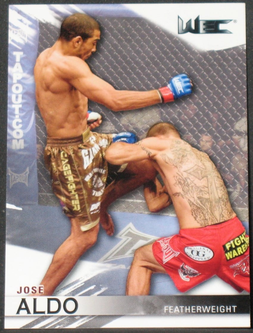 2010 Topps UFC Knockout #120 Jose Aldo — front