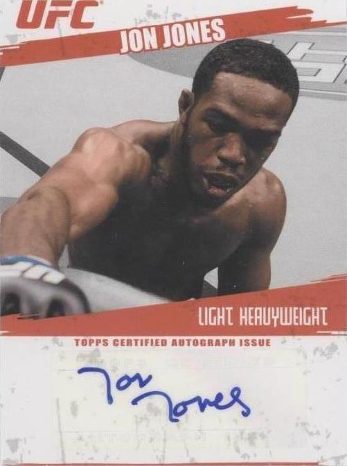 2009 Topps UFC Round 2 #FA-JJ Jon Jones — front