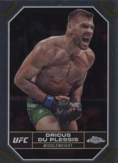 2024 Topps Chrome UFC #62 Dricus du Plessis — front