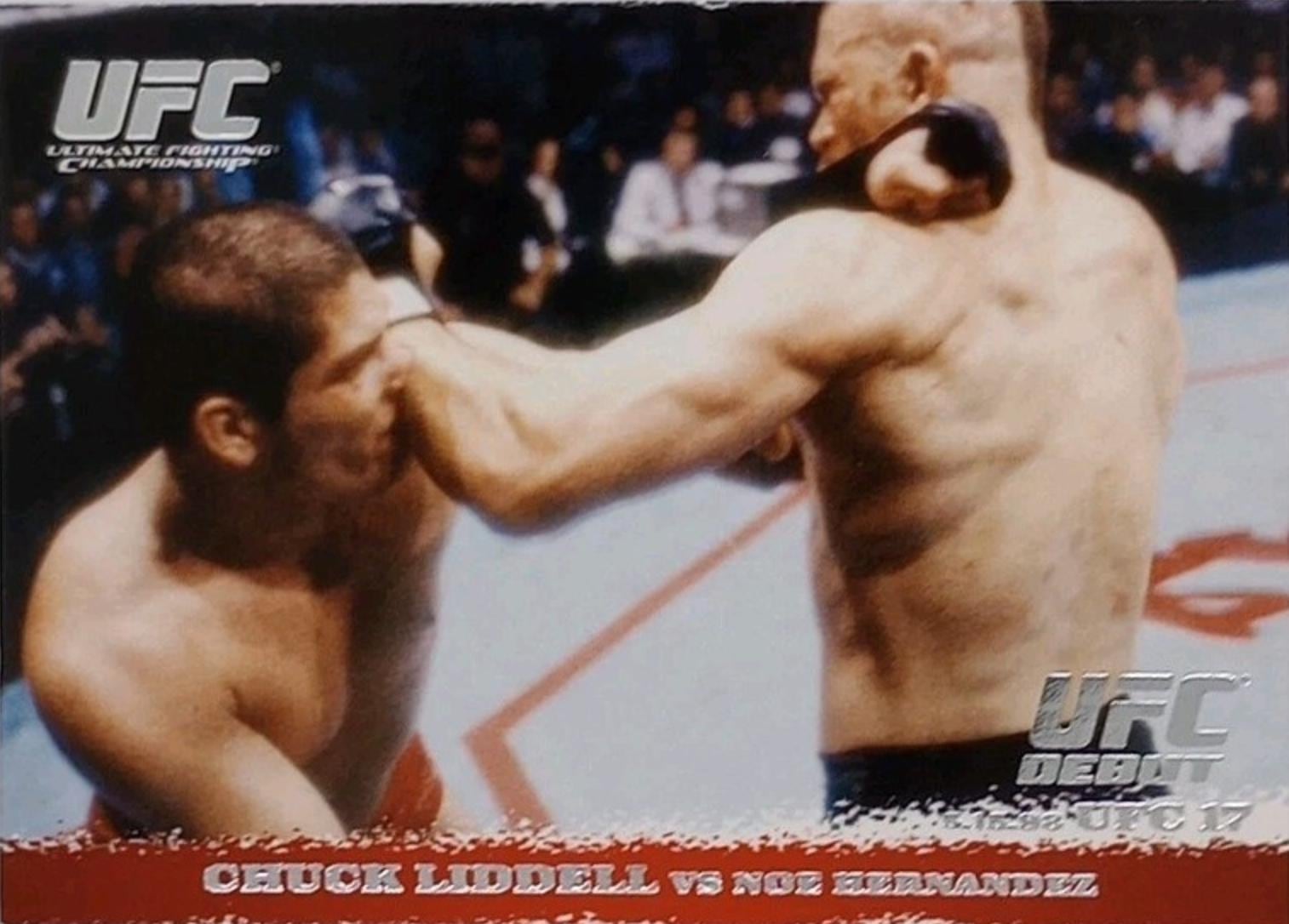 2009 Topps UFC Round 1 #5 Chuck Liddell / Noe Hernandez — front