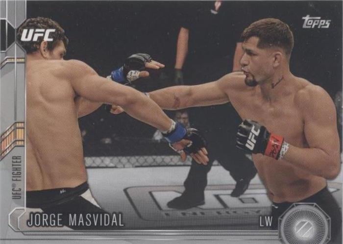 2015 Topps UFC Chronicles #195 Jorge Masvidal — front
