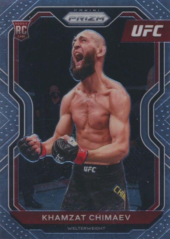 2021 Panini Prizm UFC #7 Khamzat Chimaev — front