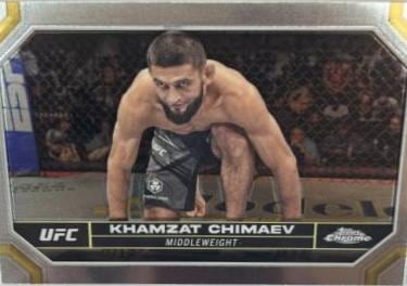 2024 Topps Chrome UFC #114 Khamzat Chimaev — front