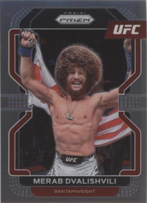 2022 Panini Prizm UFC #198 Merab Dvalishvili — front