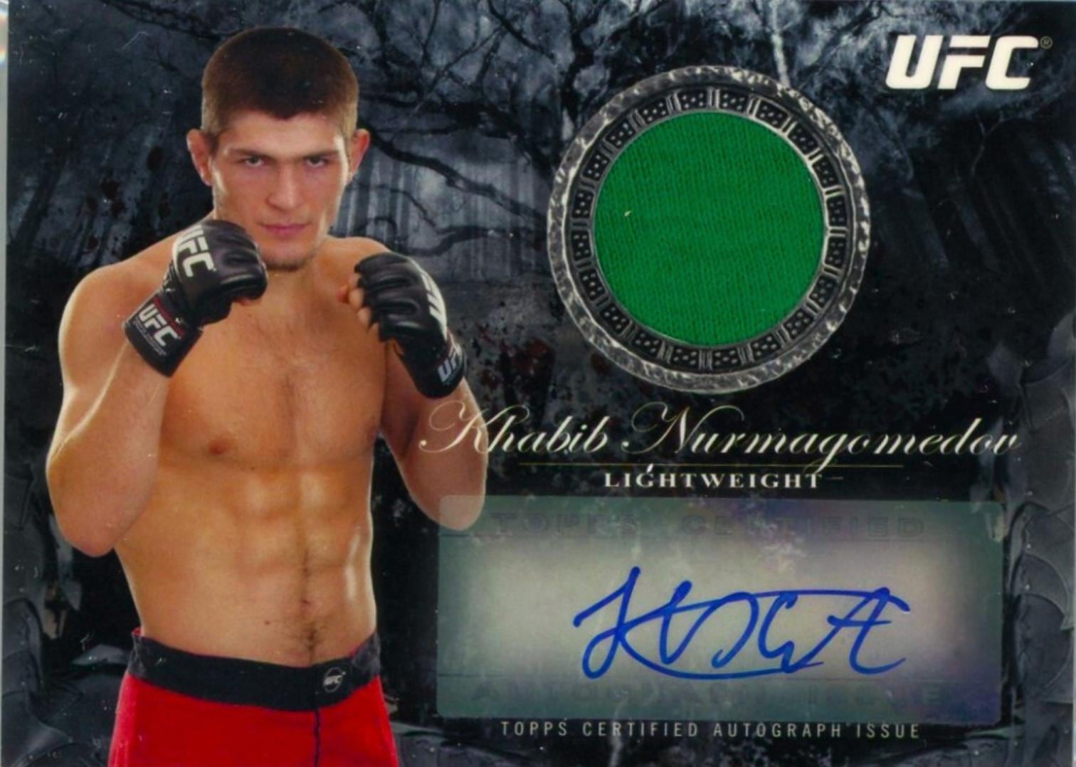 2014 Topps UFC Bloodlines #BAR-KN — Khabib Nurmagomedov — front