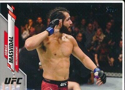 2020 Topps UFC #49 Jorge Masvidal — front