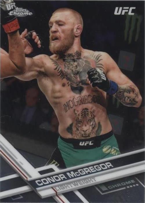 2017 Topps Chrome UFC #97 Conor McGregor — front