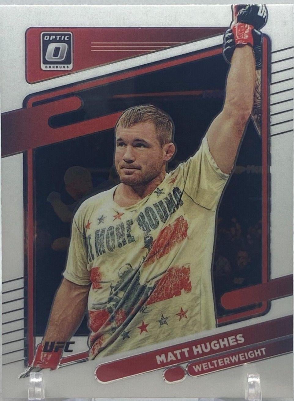 2022 Donruss Optic UFC #47 Matt Hughes — front