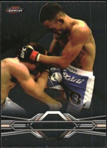 2013 Finest UFC #62 Max Holloway — front