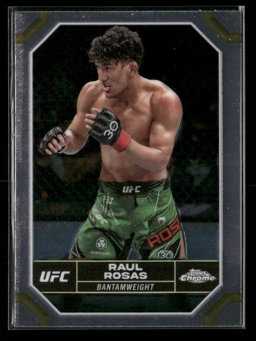 2024 Topps Chrome UFC #161 Raul Rosas Jr. — front