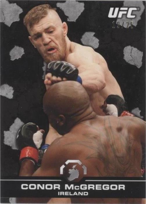 2013 Topps UFC Bloodlines #139 Black /25 — Conor McGregor — front